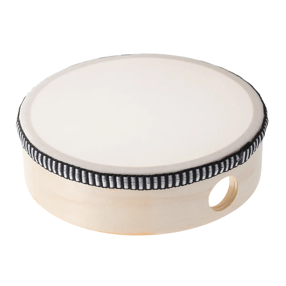 

Drum Musical Handheld Wooden Portable Percussion Tambourine for Party Games Gift