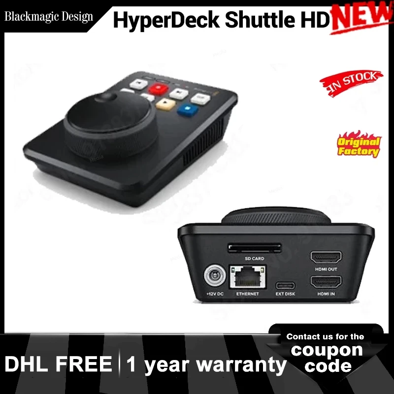For Blackmagic Design HyperDeck Shuttle HD Deck Controls Operating
