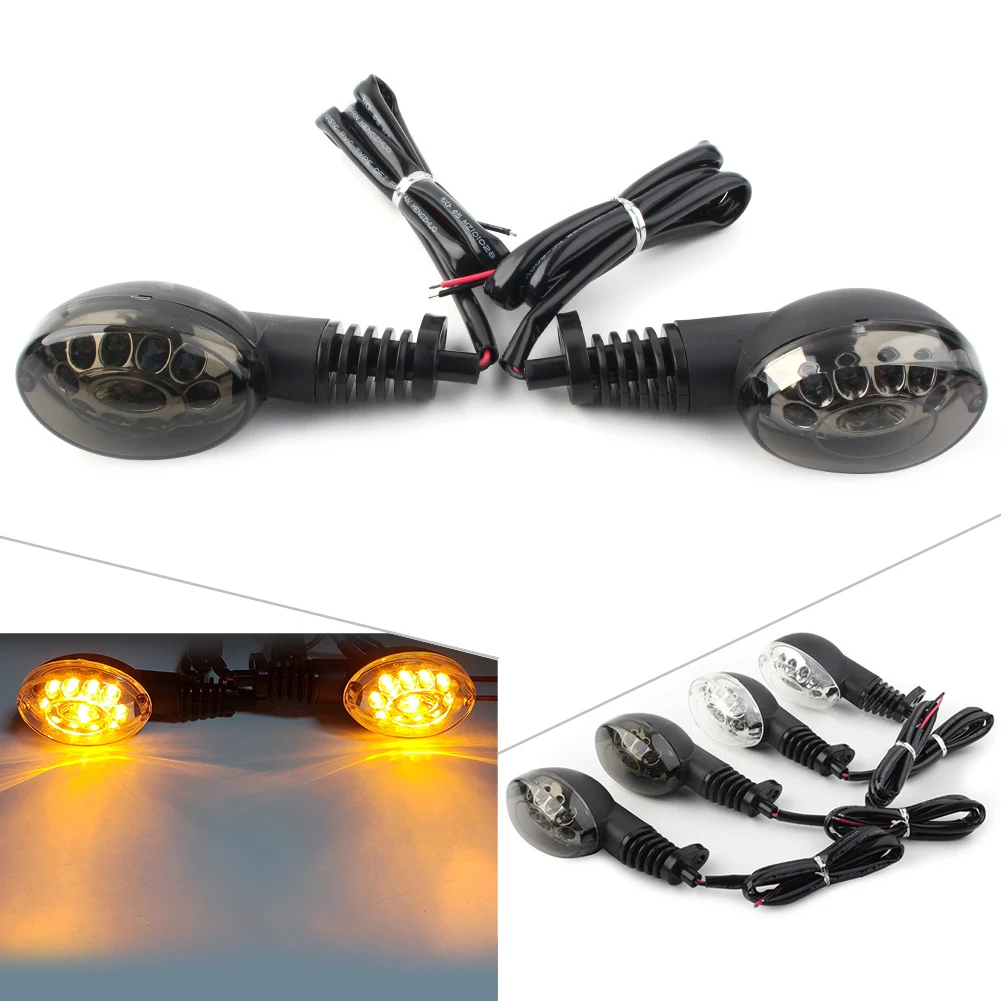 

1 пара, светодиодный индикатор поворота для мотоцикла, для KAWASAKI NINJA 250R KLX250SF TRACKER X 250 VN650 S650