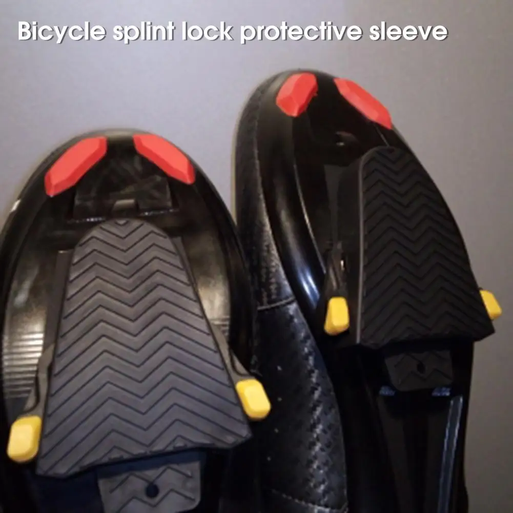 1 Pair Shoes Cleat Covers Useful Durable Bicycle Pedal Cleats Covers Long-Lasting Shoes Cleat Protectors Bike Parts
