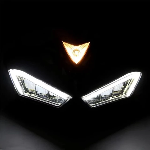 Ledヘッドライトヤマハyzf R3 R25 2013-2018オートバイYZF-R3