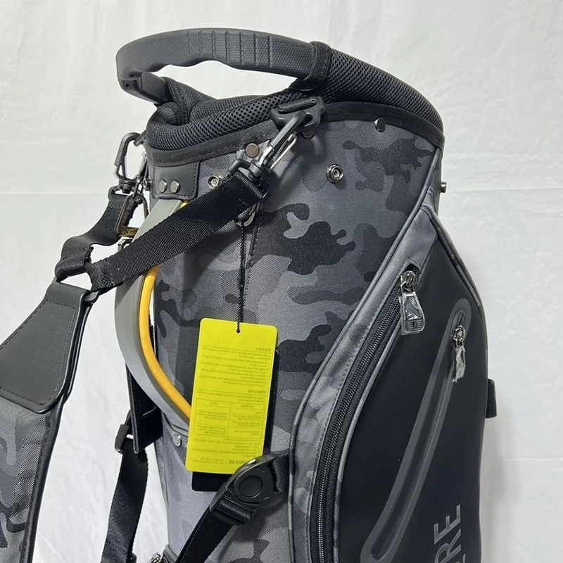 NEW AMAZINGCRE Golf Bag Grey Camouflage Golf Tour Bag Golf