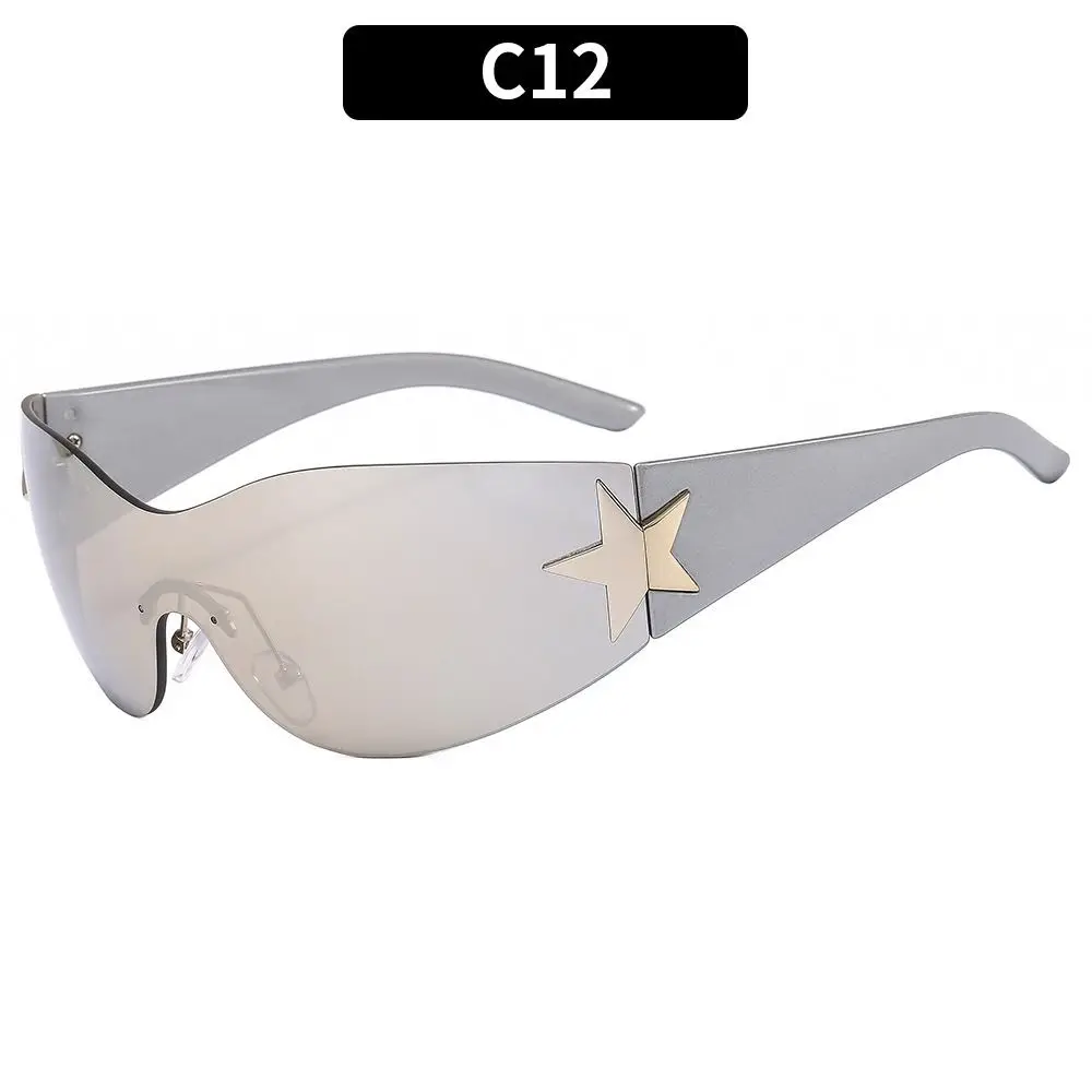 Y2K Rimless Sunglasses Women Men Oversized Trendy Wrap Around Sunglasses Punk One Piece Goggles Sports Sun Glass Shades_voghion.com