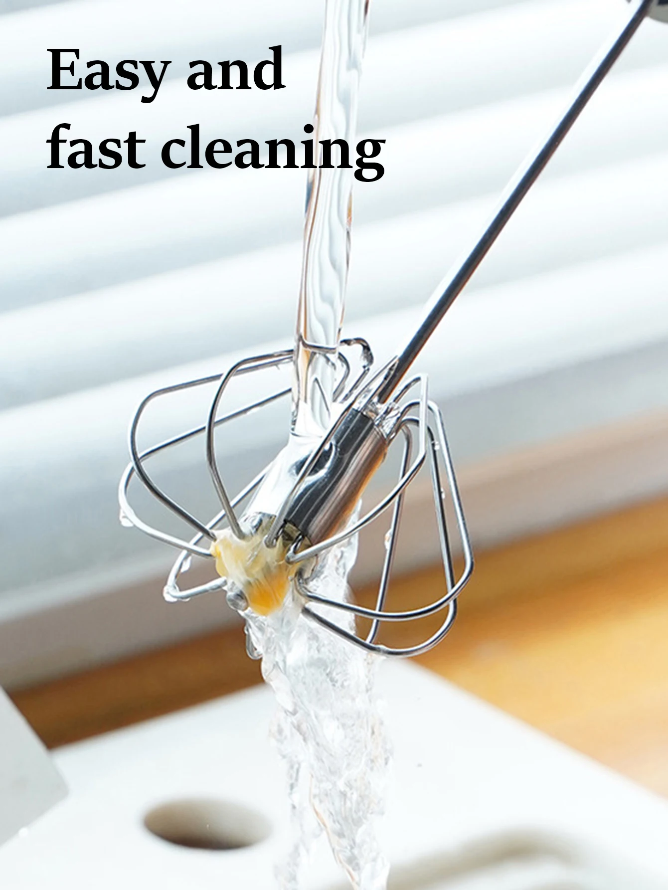Semi Automatic Egg Beater Rotating Cream Egg Mixer Household Manual Egg Beater Baking Tool Kitchen Tools