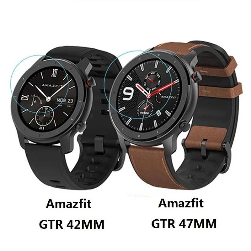 Gtr 47mm Amazfit Gtr Black 42mm Tempered Glass For Amazfit GTR