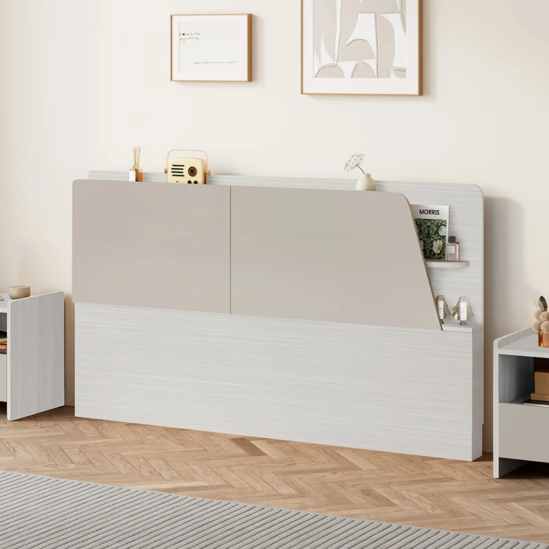 Wooden Simple King Headboards Luxury Single Wall Bed Headboard Comfortable Padded Cabeceros De Cama De Madera Bedroom Furniture