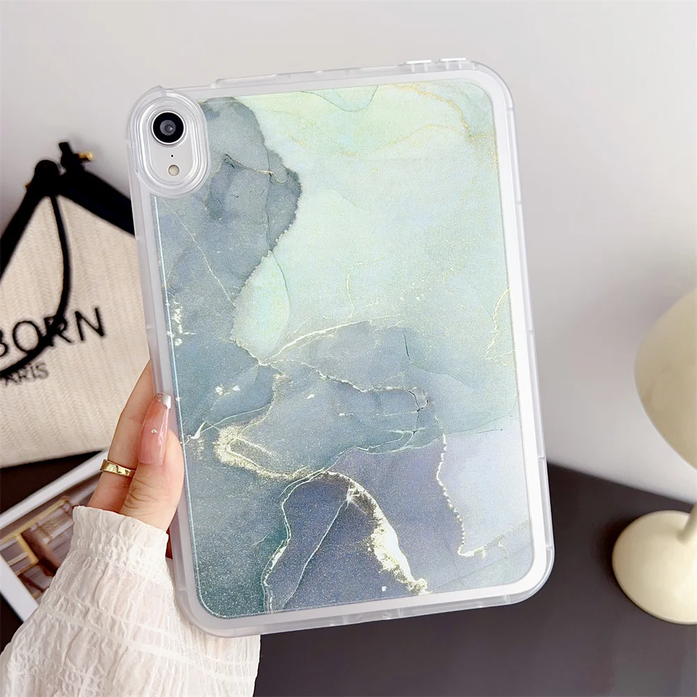 Custodia Con Motivo In Marmo Per Ipad Ipad 10Th Generation 10.9 7Th 8Th 9Th 10.2 Pro 11 2Nd 3Rd 4Th Ipad Air 5 4 Mini 6 Soft Tpu Cover