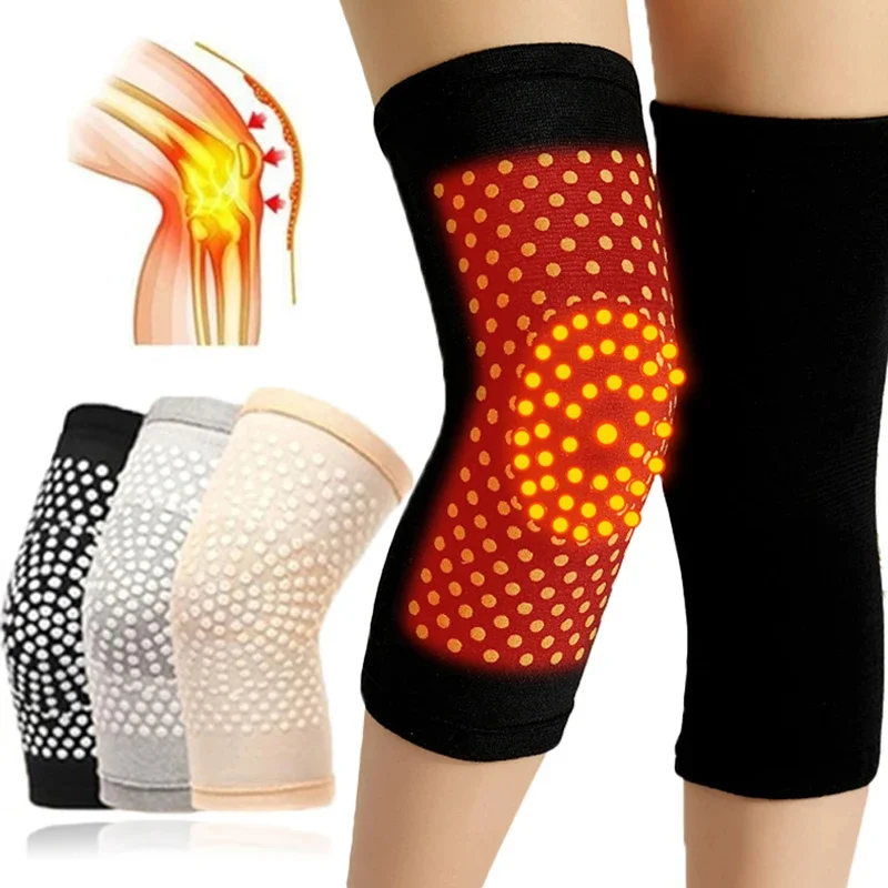 

Unisex Self Heating Wormwood Pads Arthritis Joint Pain Sports pad Elastic Nylon Knee Support Brace Legs Warmer Massager