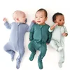 Bodysuits & One-pieces Rompers Bamboo Baby Clothes 0 To 24 Months Pajamas Newborn Boy Girl Overalls For Infant Onesie Jumpsuit 2