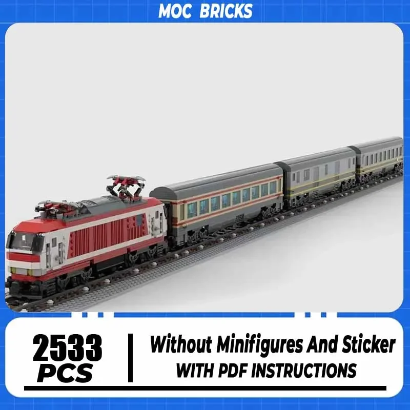 City Vehicle Model Moc Building Bricks EC Colosseum Train Technology ...
