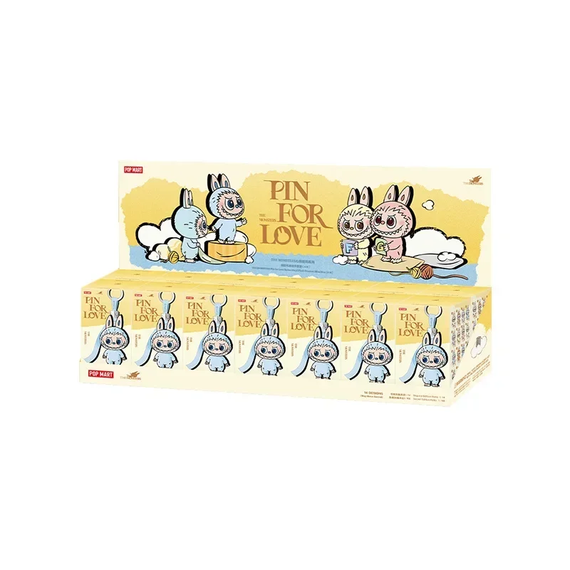 POP MART LABUBU THE MONSTERS PIN FOR LOVEシリーズ ビニール