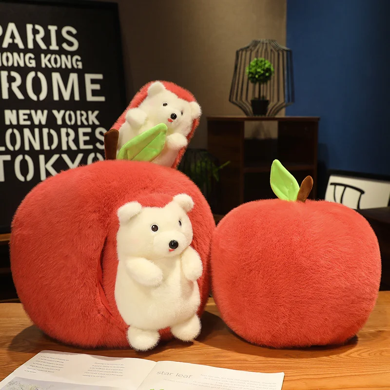 Snuggles the Apple Hedgehog Plush - Limited Edition
