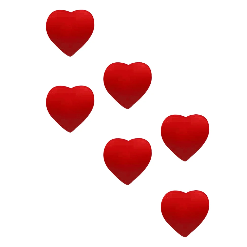 

6Pcs Tennis Racket Shocking Absorber Heart-shaped Shocking Absorber for Racket