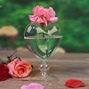 Heart Glass Flower Pot Desktop Standing Vase Planter Container Home Decor Dropship 5
