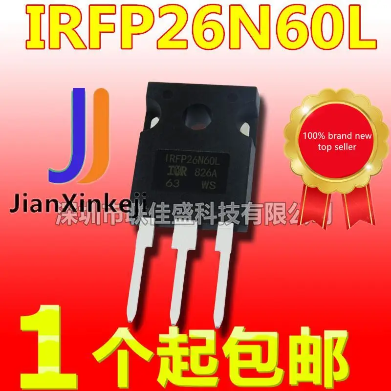 

10pcs 100% orginal new in stock IRFP26N60L IRFP26N60 26A 600V TO-247 N-channel MOS tube field effect