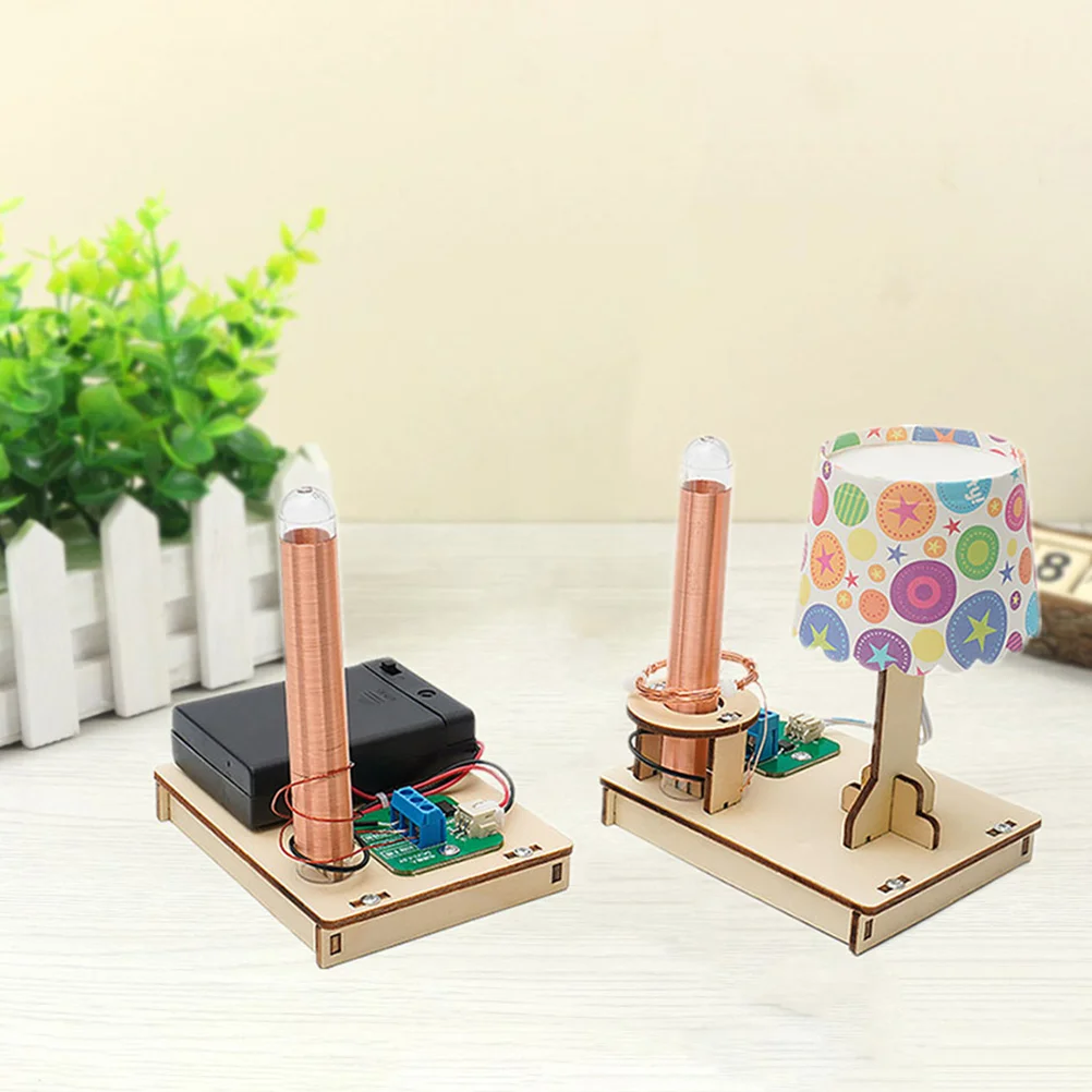 

Wireless Power Transmission Set Circuit Maker Table Lamp DIY Kit Electronic Children Electronics Charging Technology Puzzle