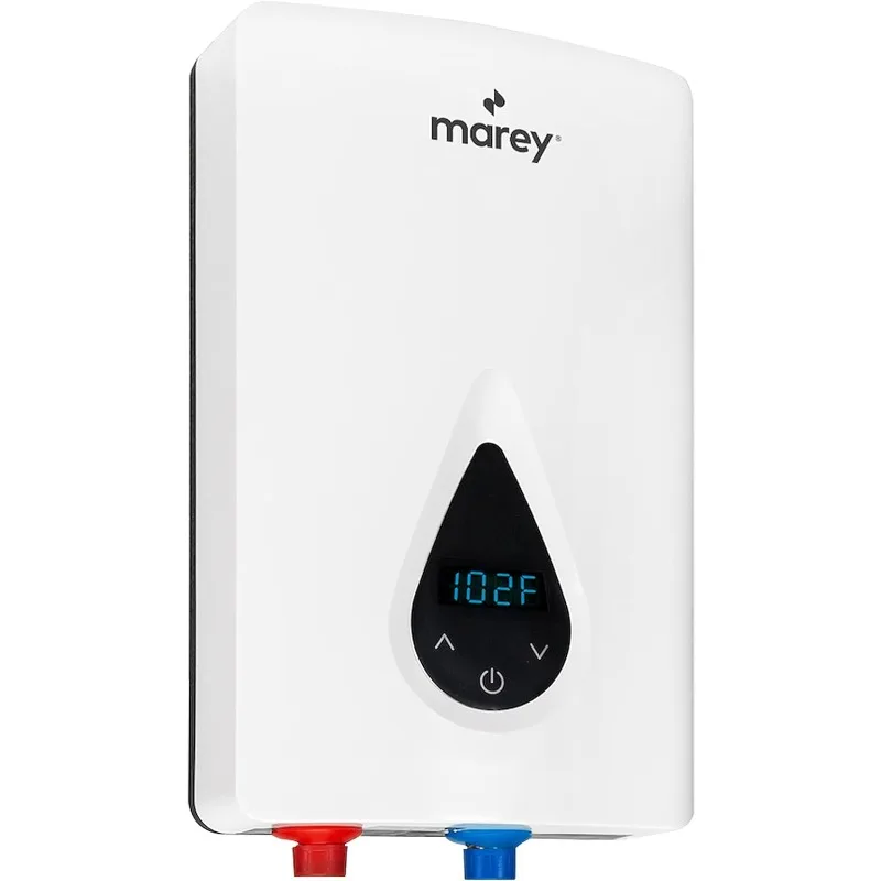 

Compact ECO150 220V Electric Tankless Water Heater with Smart Technology, LCD Control Panel for Home, Office, & More