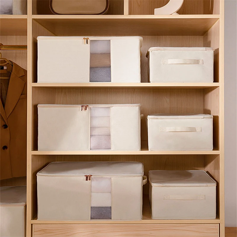 1Pc Pants Storage Box Clothes Organizers Of Cabinets And Drawers Fabric Foldable Boxes For Home Bedroom Wardrobe Organization 2
