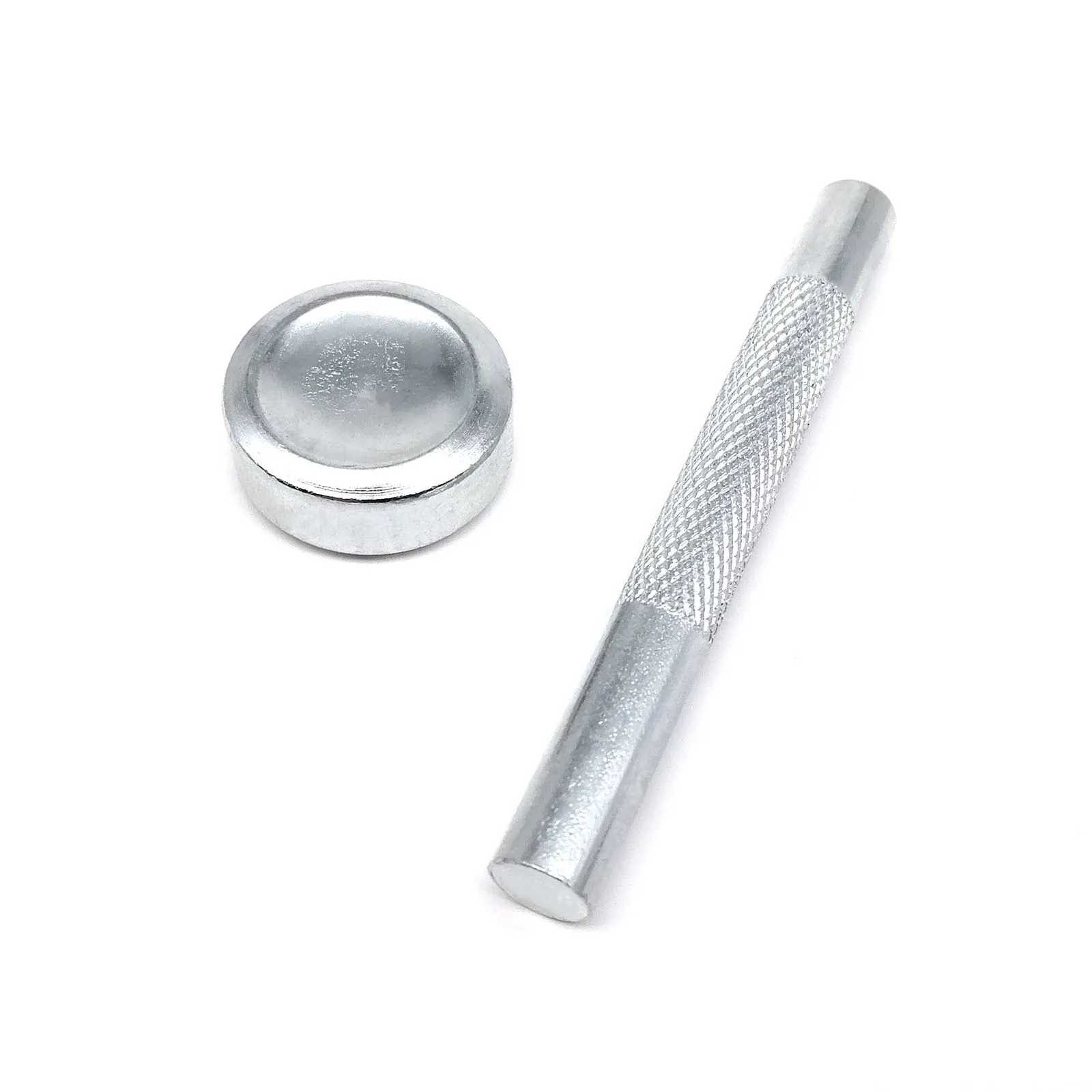 Premium Metal Double Cap Round Rivet Stud Set for Leather Crafting and Accessories – 100 Sets of 6/8/10mm Rivets