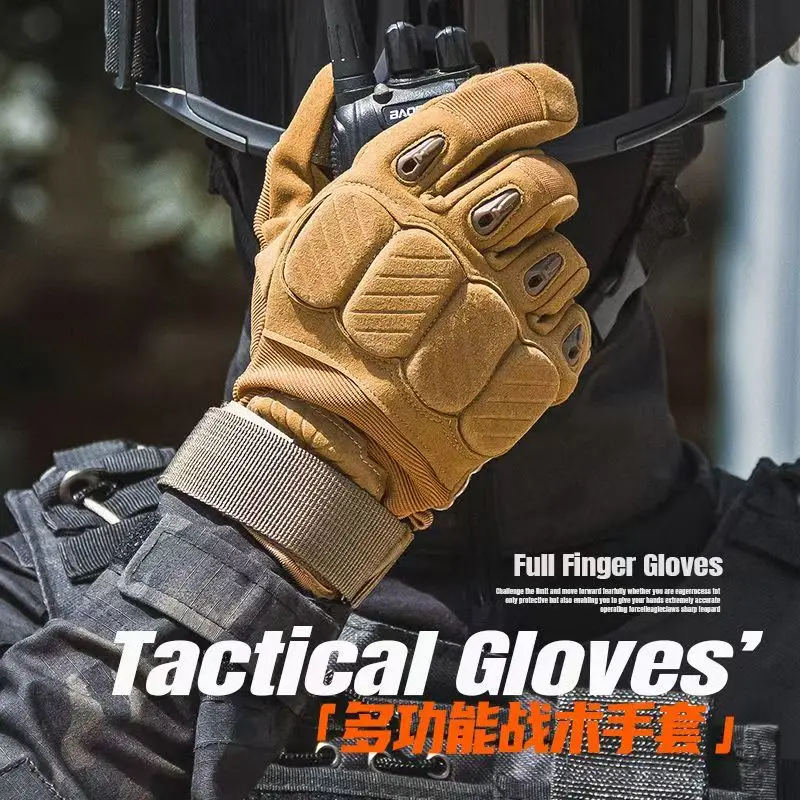 Touch Screen Tactical Gloves Men's&rsquo; Paintball Airsoft Outdoor Sport Shooting Hiking Racing hunting Full Finger Gloves