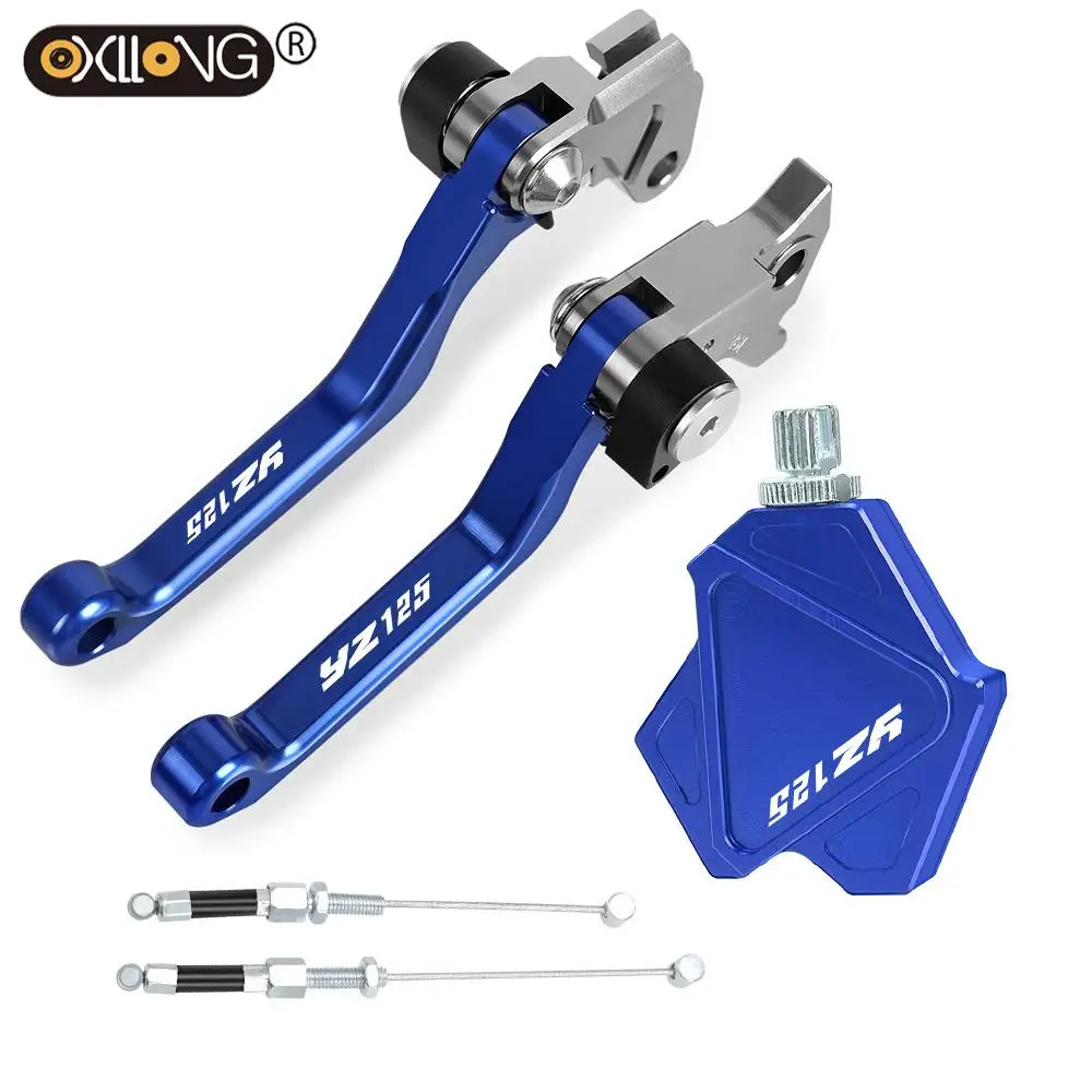 

Dirt Bike CNC Brake Clutch Levers Stunt Clutch Pull Cable Lever Easy System For YAMAHA YZ125 1989 1990 1991 1992 1993 1994 1995