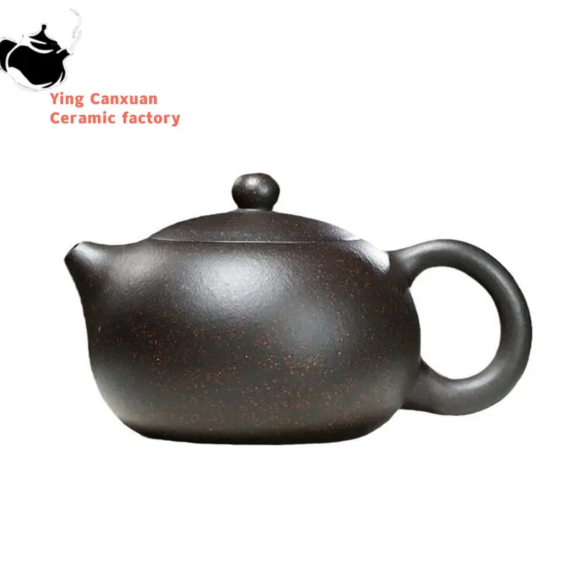 

240ml Chinese Yixing Purple Clay Teapots Master Handmade Xishi Tea Pot Beauty Kettle Authentic Zisha Tea Set Customized Gifts