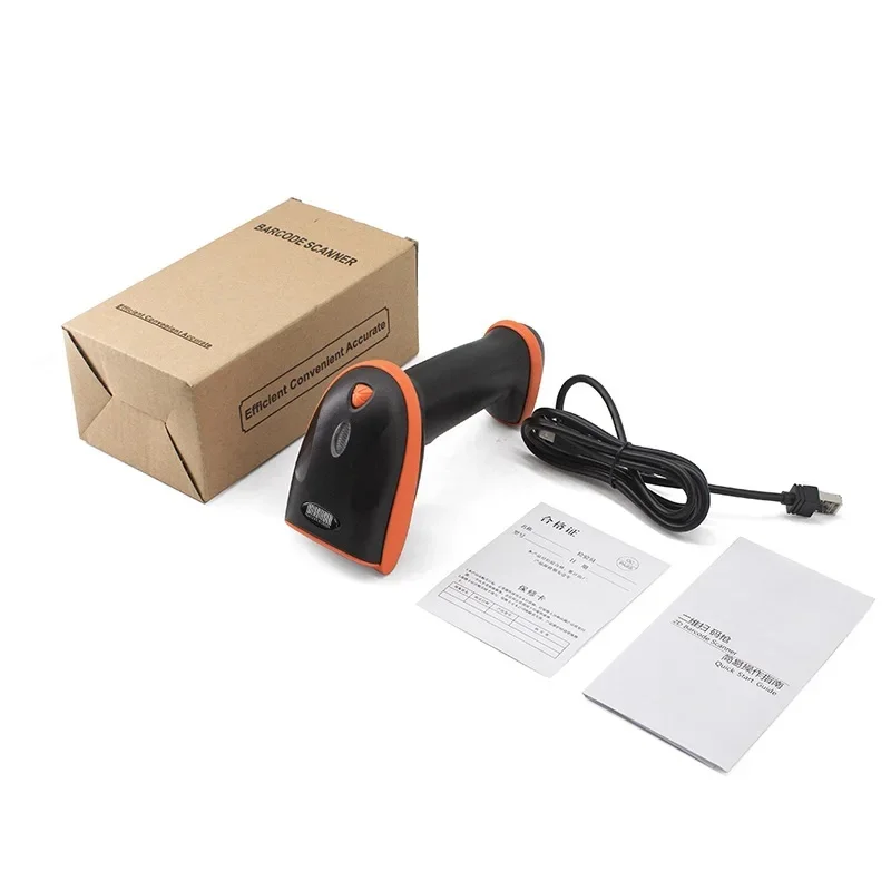 바코드 스캐너 무선 또는 유선 2D 글로벌 옵션 1G-2 블루투스 휴대용 바코드 리더 USB 스캐너 QR 코드 리더