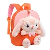 Personalised Plush Unico rn Stuffed Animals Backpack with Removable Stuffed Plush Toy Animals Backpack for Girls 1