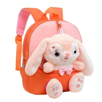 Personalised Plush Unico rn Stuffed Animals Backpack with Removable Stuffed Plush Toy Animals Backpack for Girls 1