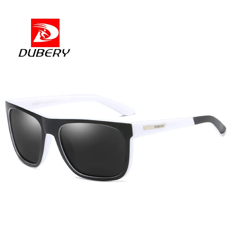 new DUBERY square sports fishing polarized sunglasses women men