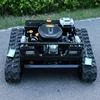 Customized EURO V Gasoline Engine 224CC AWY550 Robot Remote Control Lawn Mower With Electric Start 4