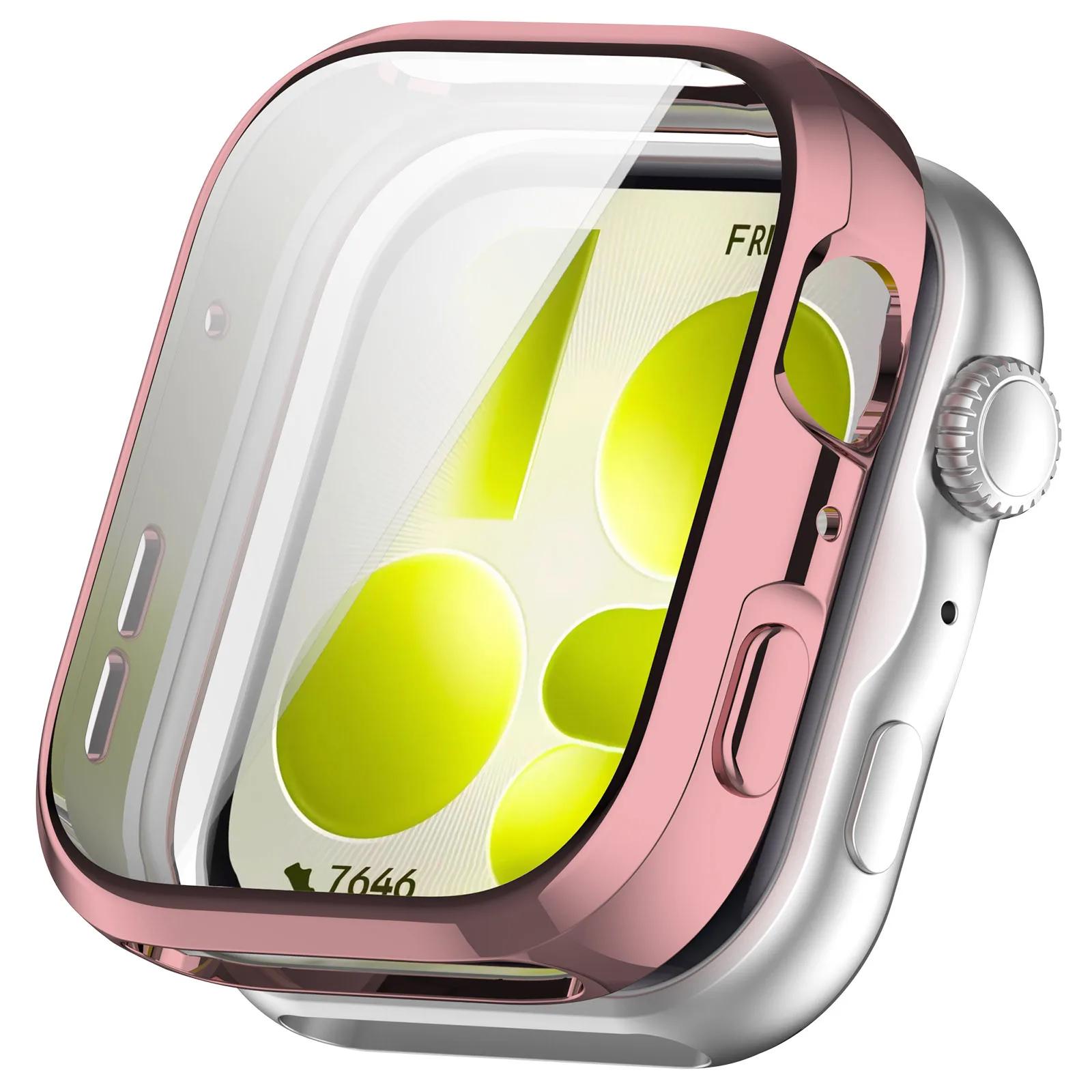 Enhanced TPU Protective Case for Huawei Watch Fit - All-Around Bumper Shell & Screen Protector Cover
