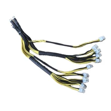 

1200W 1600W Output Wire New 10 Pin PCIE Powers Connector For Bitmain Antminer APW7 + APW3 PSU L3 D3