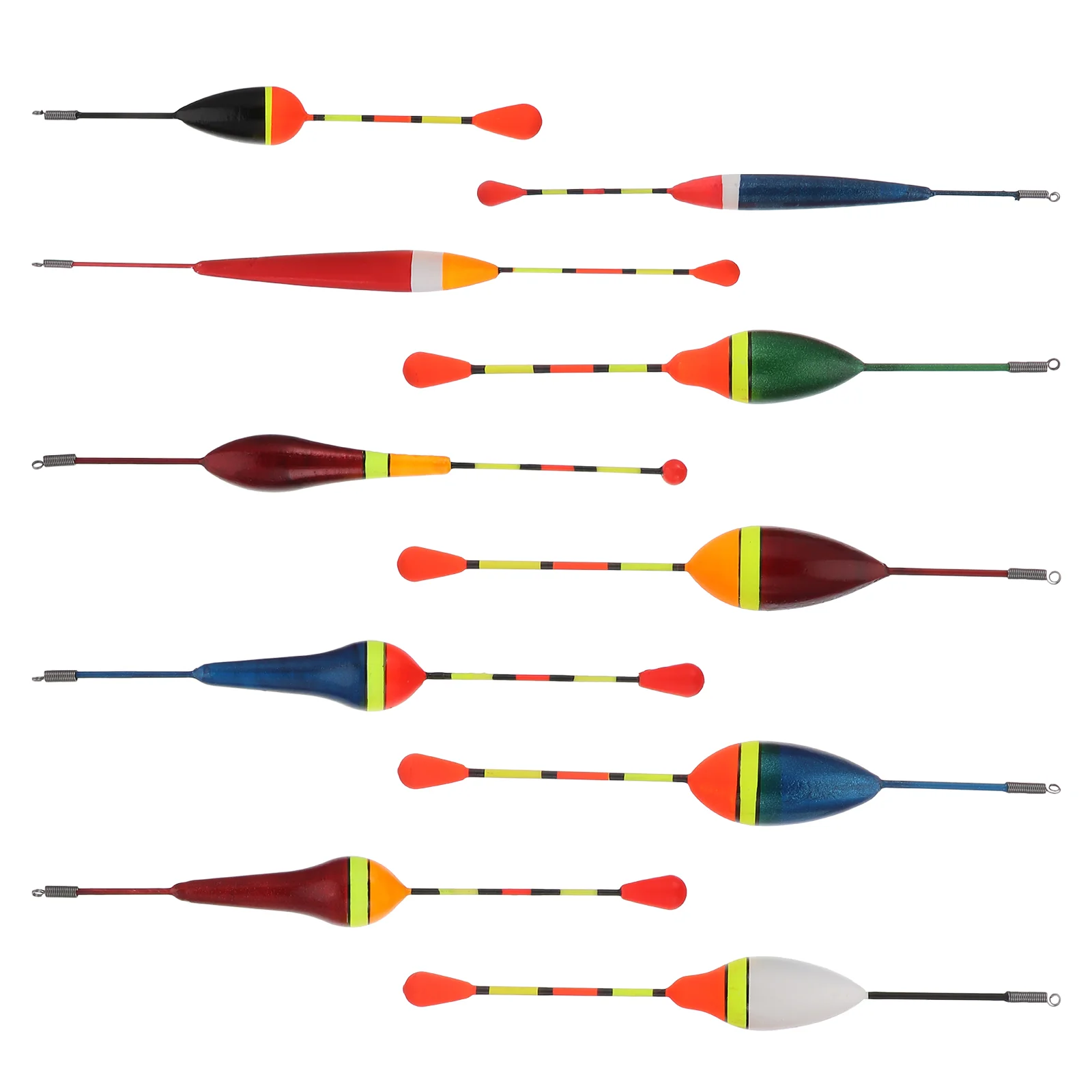 

10pcs Drifting Fishing Fishing Floats Fish Drifts Buoyancy