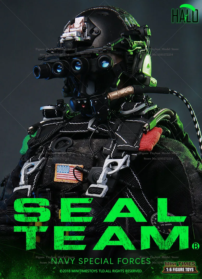 Minitimes Toys M013 1/6 Scale Male Soldier US Navy Seal Team