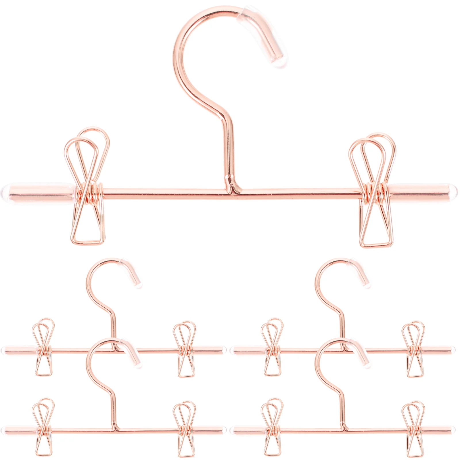 5 Pcs Sweater Hanger Display Shelf Garment Organizer Iron Mini House Supply slatwall display gridwall panel hook plastic shelf hanger