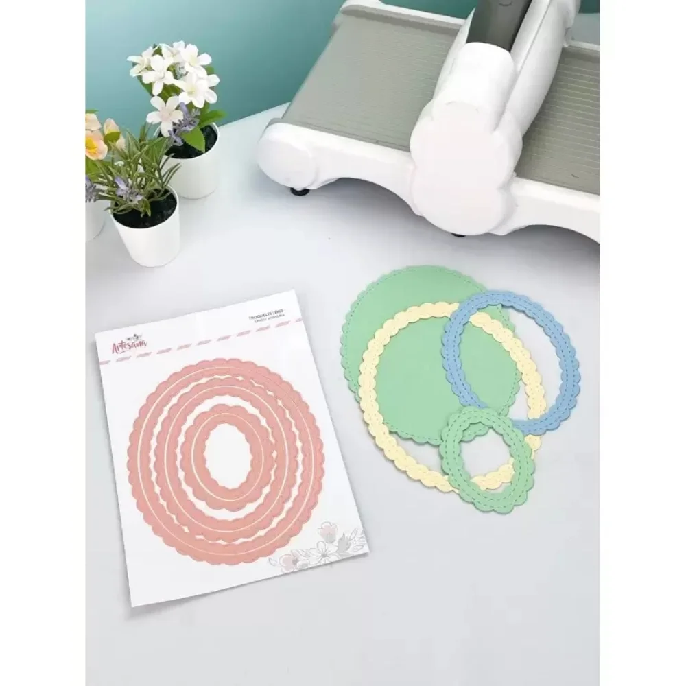 2023 스페인어 축하 텍스트 스크랩북 및 카드 제작을위한 금속 절단 다이 종이 공예 앨범 장식 엠보싱 컷 다이