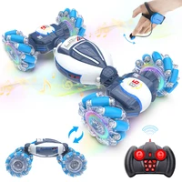 1:18 Drift Remote Control Car for Kids Toy Car Radio Watch Gesture Sensor RC Stunt Car Off Road with Music Light for Boy Girl 1