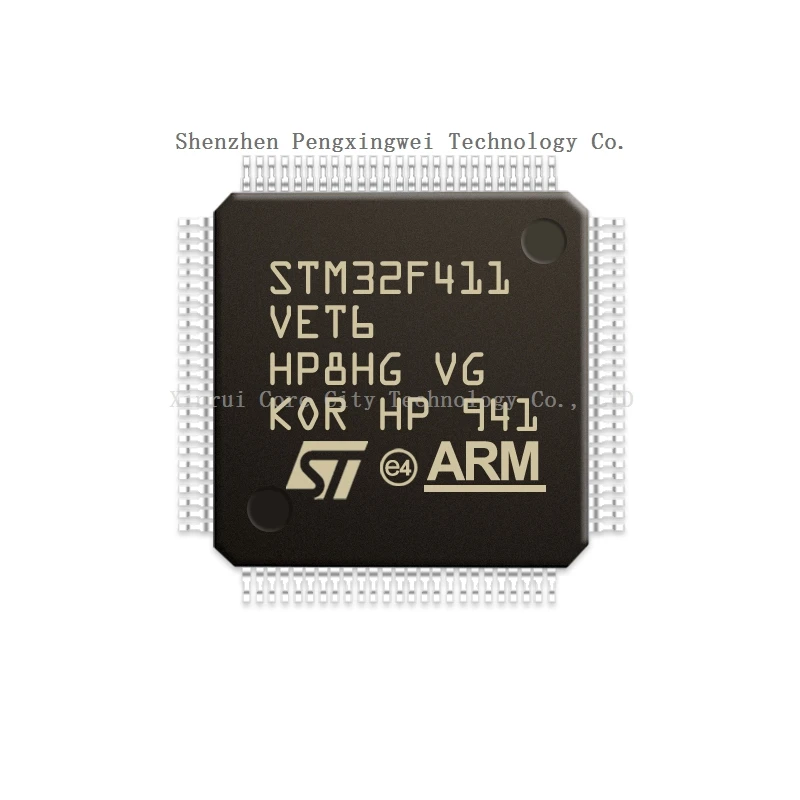 

STM STM32 STM32F STM32F411 VET6 STM32F411VET6 In Stock 100% Original New LQFP-100 Microcontroller (MCU/MPU/SOC) CPU