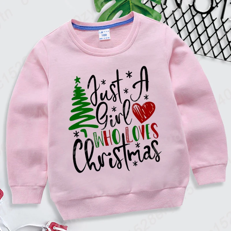 Moletom Infantil De Natal Para Meninas - Estampa Árvore Natalina