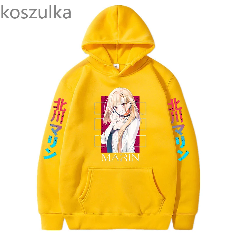 My Dress-Up Darling Anime Hoodie Harajuku Unisex Printed Long-sleeved Hoodies For Men/Women Marin kitagawa Sweatshirt Clothes trendy hoodies for women Hoodies & Sweatshirts