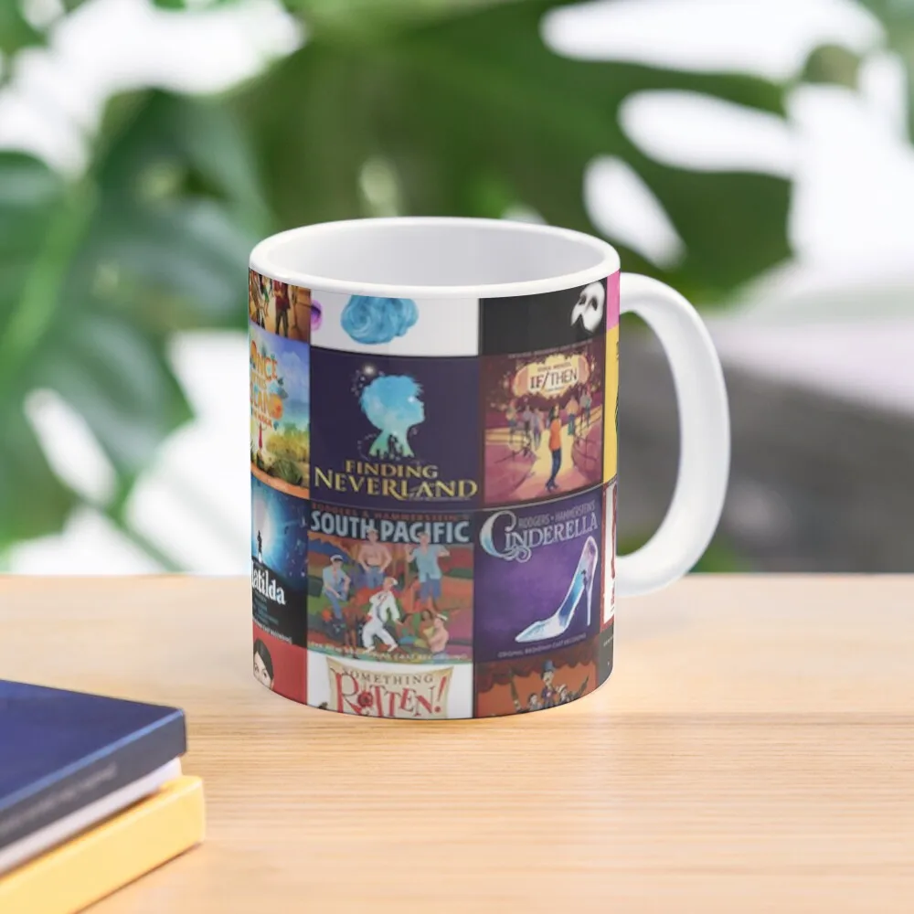 

musicals collage Coffee Mug Espresso Cup