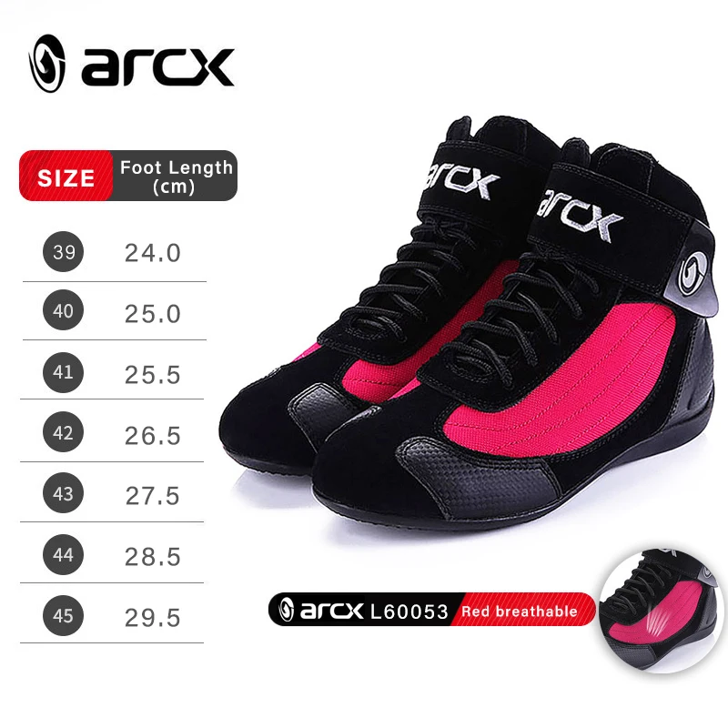 thumbnail image 1 of Botas de combate para motocicleta ARCX, para carreras, senderismo, trabajo al aire libre, zapatos de media caña para hombres, 1 of 5
