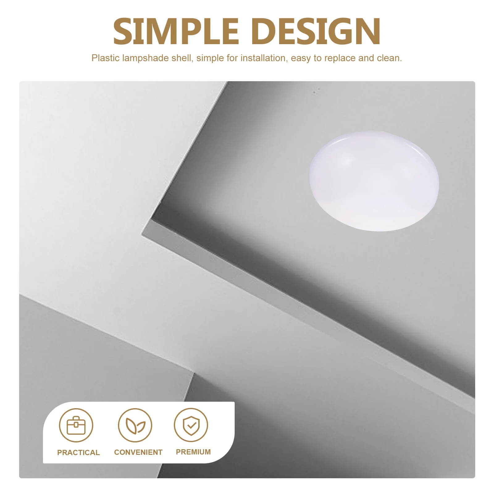 

Ceiling Light Shade Plastic Ceiling Plate Cover White Opal Mushroom Glass Shade Ceiling Fixture Lamp Shade Replacement