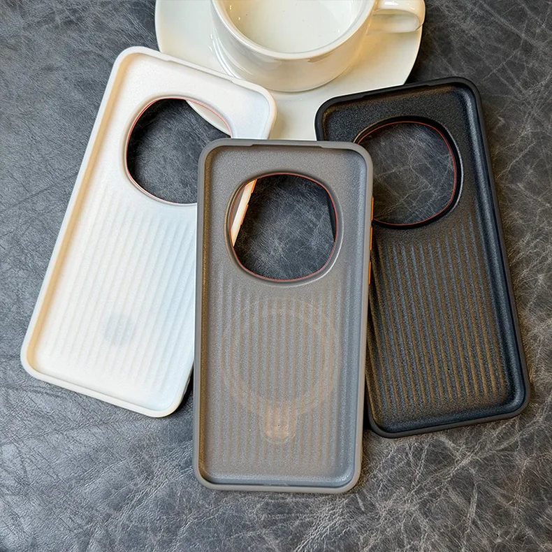 Matte Anti-Fall Magnetic Shockproof Case with Rotatable Kickstand