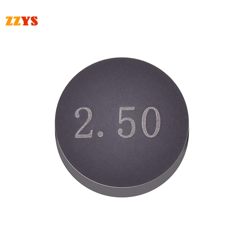 

5 шт./10 шт./15 шт., диаметр 7,48 мм, толщина 2,45 мм, универсальные детали двигателя мотоцикла, регулируемая прокладка клапана, набор прокладок, каме...