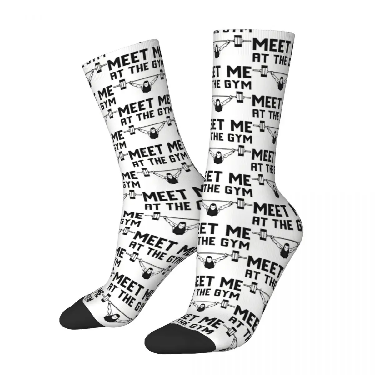 

Ideas Meet Me At The Gym Socks Male Mens Women Winter Stockings Harajuku