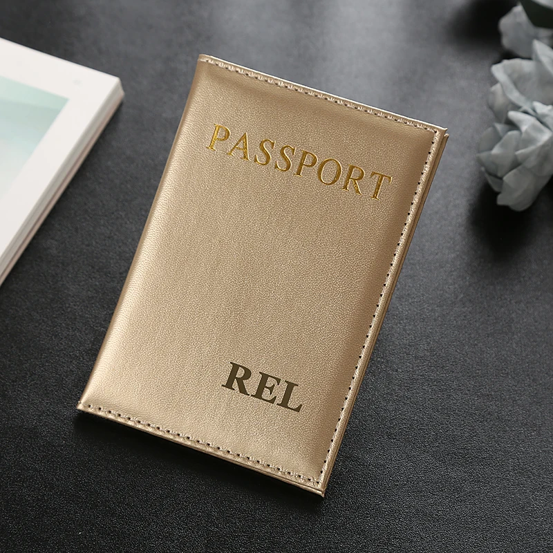 Customized Pink Passport Cover for Women – Personalized Travel Accessory for Weddings and Special Occasions