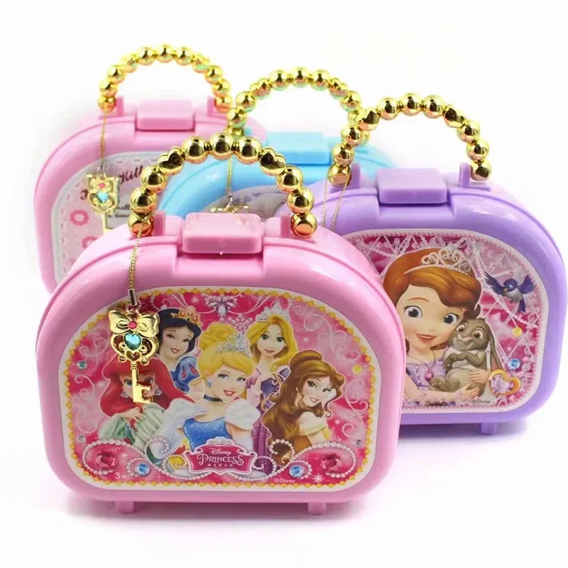 [Funny] Disney Frozen Sofia the First princess Hello Kitty Cute cartoon nail art set play house Toys Creative girl best gifts 2