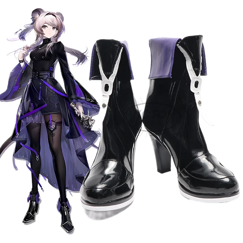 

Arknights Lin Yuxia Lin Yu xia Cosplay Shoes Halloween Cosplay Custom Boots